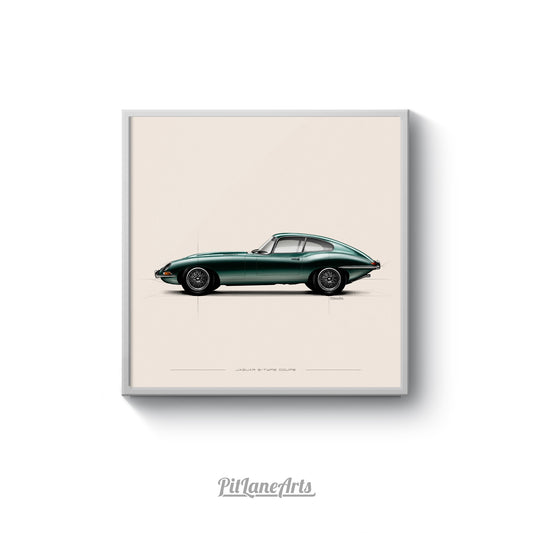 Jaguar E-Type Print