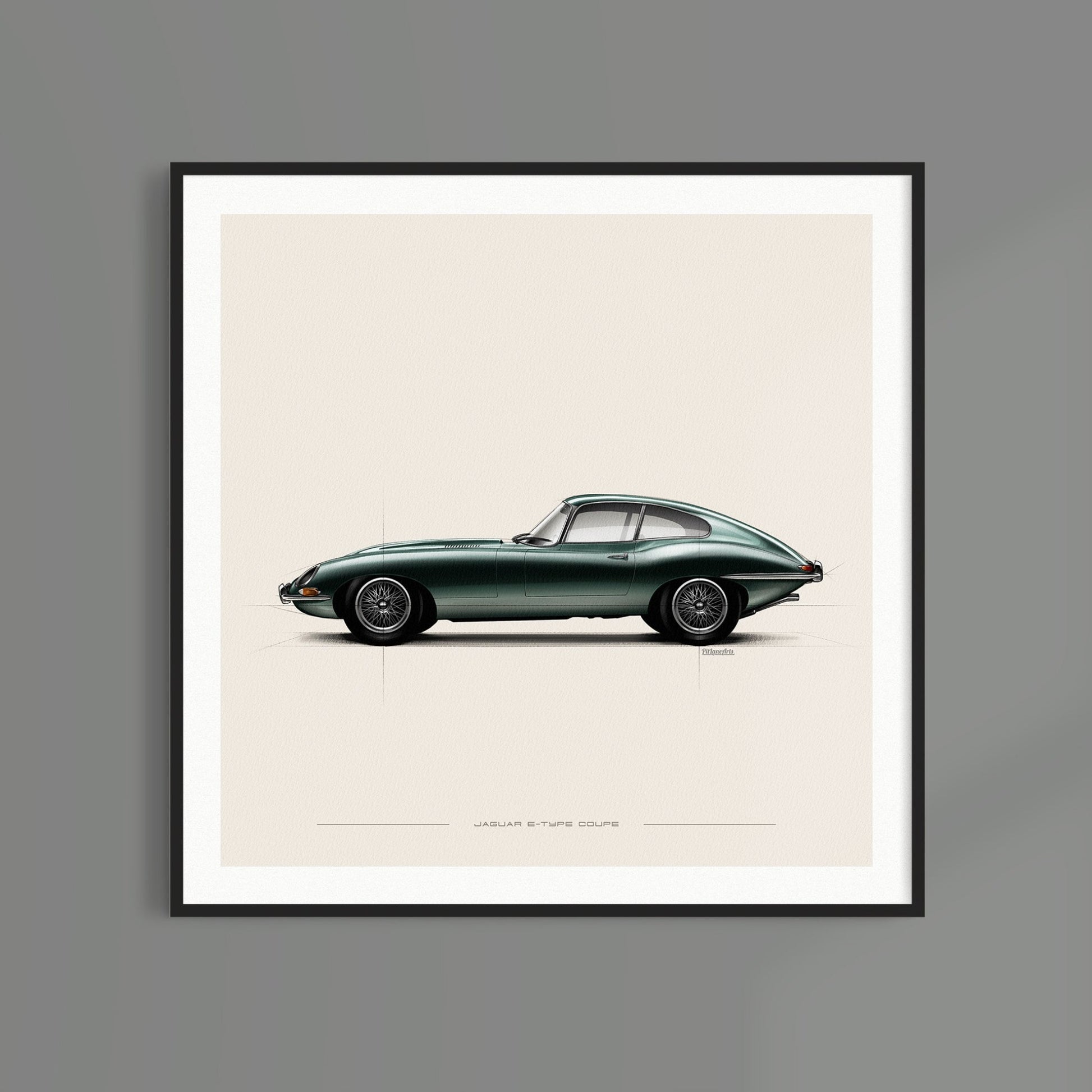Jaguar E-Type Print
