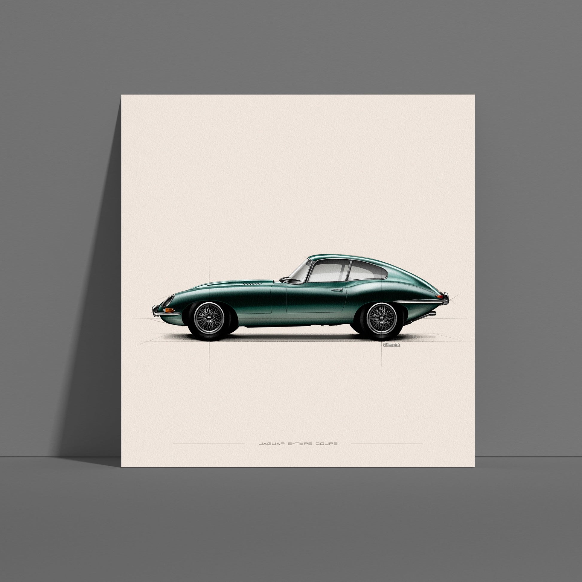 Jaguar E-Type Print