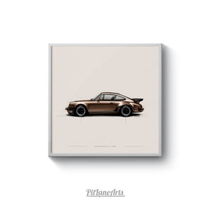 Porsche 911 Turbo illustration