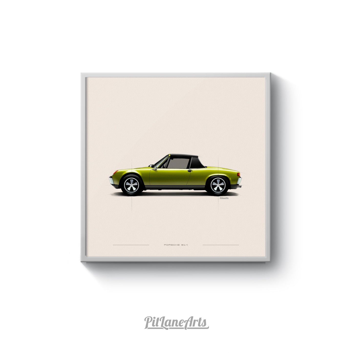 Porsche 914 print