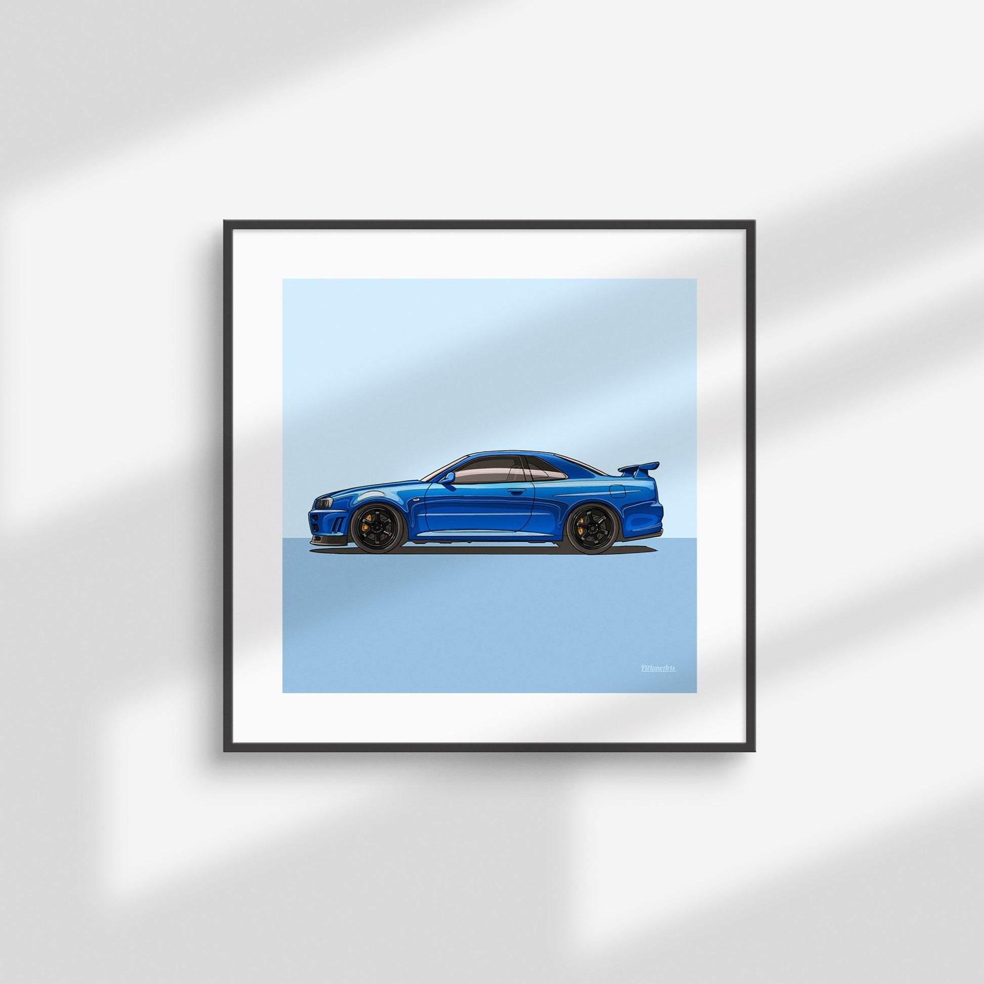 Skyline R34 print