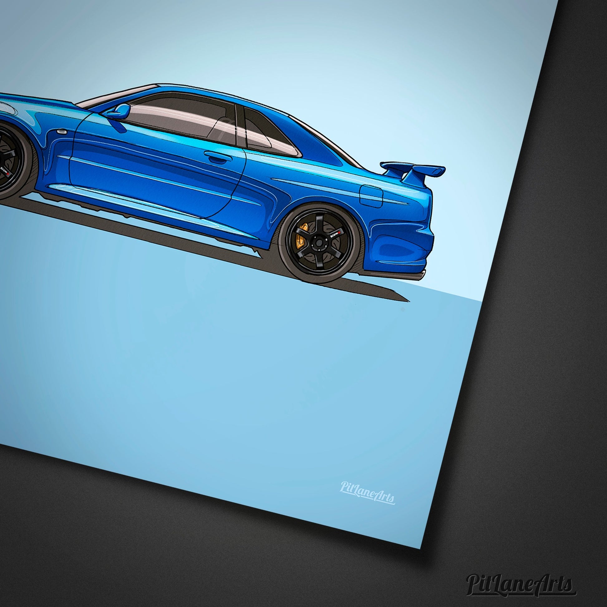 Skyline R34 print